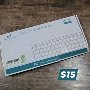 Rii wireless keyboard